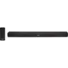 A black soundbar and its remote control are shown against a white background. Anteprima dell’immagine prodotto