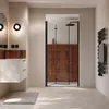 Porte de douche pivotante pliante double sens avec Voir les images du produit 3