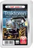 The image shows the front of a card game box featuring a tractor. Produktbild-Vorschau