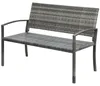 Outsunny tuinbank, tweezitter, bank met rotanlook, Productafbeelding-voorbeeld 1