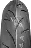 A close-up, black and white image of a tire tread. Produktbild-Vorschau