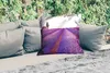 MuchoWow® Outdoor Kissen - Lavendel - Sonnenuntergang - Produktbild-Vorschau 2