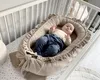 Babynestchen Babynest Kuschelnest Velvet Beige Produktbild-Vorschau 2