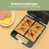 Clatronic sandwichmaker | Sandwichtoaster | 4-delige Productafbeelding-voorbeeld 3