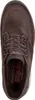 Top-down view of a brown Skechers slip-in winter boot. Náhled obrázku produktu