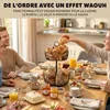 eluno Porte-objets rond à 2 étages / corbeille à pain, Voir les images du produit 5