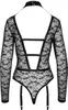 Cottelli LINGERIE Body Spitze S - Langarm-Riobody mit Produktbild-Vorschau 6