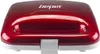 A red Beper waffle maker is shown from the front. Náhľad obrázku produktu