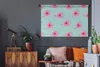 MuchoWow® Wandteppich Wandbehang Blumen - Sommer - Rosa - Produktbild-Vorschau 5