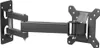 A black TV wall mount with an articulated arm is shown against a white background. Podgląd zdjęcia produktu