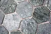 Mosaik Fliese Marmor Naturstein Hexagon Marmor grün Produktbild-Vorschau 2