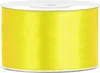 Gelbes Satinband 38mm/25m - PartyDeco Produktbild-Vorschau 1