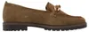 Tamaris dames slippers, leer, bruin, maat 42 EU Productafbeelding-voorbeeld 4