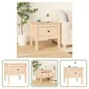 The Living Store Beistelltisch 50x50x49 cm Massivholz Produktbild-Vorschau 9