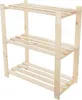 STOLMAK Botník 80x90x38 cm, 3 police, masívna borovica, Náhľad obrázku produktu 1