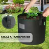 VOUNOT® 5er Pflanzsack 20L, Pflanztasche mit Produktbild-Vorschau 7
