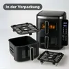 Friggitrice ad aria Alpina a 2 vani  - Airfryer 11 L - 2 Anteprima dell’immagine prodotto 9