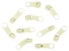 10 Reißverschluss Zipper für Endlosreißverschluss, 3mm, creme Produktbild-Vorschau