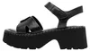 Sandalen mit Absatz aus Leder Produktbild-Vorschau 1
