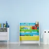 Libreria per bambini Relaxdays, 4 ripiani sospesi, motivo Anteprima dell’immagine prodotto 2