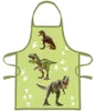 Delantal infantil con gorro de chef dinosaurios Vista previa de la imagen del producto 2