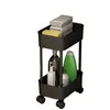 Badorganizer mit Rollen 43×27×17 cm – stapelbare Produktbild-Vorschau 4