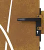 vidaXL Cancello da giardino 85x175 cm in acciaio corten Anteprima dell’immagine prodotto 7