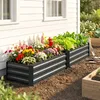 Outsunny Hochbeet 2er-Set, Pflanzkasten, rostfrei Produktbild-Vorschau 9