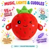 Jouet en peluche en forme de fruit – FRUITMELLO, fraise Voir les images du produit 4