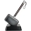 Thor's hammer Mjolnir is displayed on a black stand against a white background. Produktbild-Vorschau