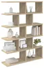vidaXL Wandregal Sonoma-Eiche 70 x 20 x 100 cm Produktbild-Vorschau 3
