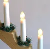 Weihnachtsdekoration LED Kerzenhalter 7 Kerzen natur Produktbild-Vorschau 3