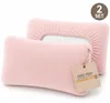 2er Set Nackenkissen Bezug 40–45 x 60–65 cm – Cashmere Produktbild-Vorschau 1