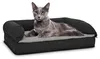 letto ortopedico per cani 100 x 70 x 27 cm con schienale Anteprima dell’immagine prodotto 15