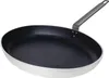 Padella ovale Vogue in alluminio antiaderente Teflon Anteprima dell’immagine prodotto 1