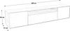 A line drawing of a long, low TV cabinet with dimensions indicated. Produktbild-Vorschau