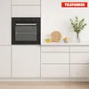 Telefunken Backofen | Einbaubackofen autark | 78 Liter | Produktbild-Vorschau 3