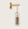 Wandleuchte Metall und Glas Julieta Gold Produktbild-Vorschau 3