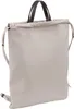 Damen Rucksack aus weichem Leder, Weiß, 42 cm, mit Produktbild-Vorschau 3