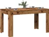 vidaXL Esstisch Altholz-Optik 140x74,5x76 cm Holzwerkstoff Produktbild-Vorschau 2