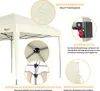 Zelsius Pavillon pliable 3 x 6 m, beige, pavillon pliable Voir les images du produit 4