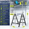 Support télescopique pour échafaudage MASKO® | Socle Voir les images du produit 2