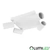 LUMILED Deckenleuchte Deckenstrahler 4-flammiger 230V GU10 Produktbild-Vorschau 8