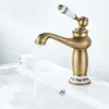 Badezimmerarmatur, Retro-Waschtischarmatur aus Messing, Produktbild-Vorschau 2