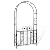 vidaXL Cancello da giardino Arco di rose Traliccio di rose Anteprima dell’immagine prodotto 7