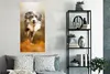 MuchoWow® Poster Hund - Laub - Herbst 60x120 cm - Produktbild-Vorschau 4