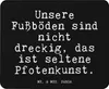 Mr. & Mrs. Panda Mauspad Unsere Fußböden sind nicht... - Produktbild-Vorschau 1
