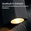 Maxkomfort Aussenleuchte 1268B1 Schwarz IP54 up&down GU10 Produktbild-Vorschau 4