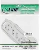 InLine 16443W, 3 m, Uhlové, 1,5 mm², Biela, Plast, 2 AC Náhľad obrázku produktu 2