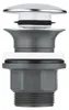 Desagüe clic-clac GROHE, cromo, modelo 40824000 Vista previa de la imagen del producto 3